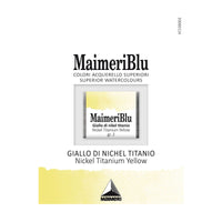 Culoare acuarelă Maimeri Blu – godet 1.5 ml – Galben de titan și nichel