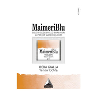 Culoare acuarelă Maimeri Blu – godet 1.5 ml – Ocru galben