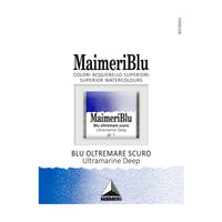 Culoare acuarelă Maimeri Blu – godet 1.5 ml – Ultramarin închis