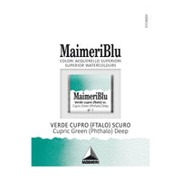 Culoare acuarelă Maimeri Blu – godet 1.5 ml – Verde cupric închis