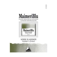 Culoare acuarelă Maimeri Blu – godet 1.5 ml – Verde Hooker