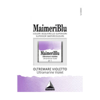 Culoare acuarelă Maimeri Blu – godet 1.5 ml – Violet ultramarin