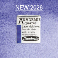 Culoare acuarelă Schmincke AKADEMIE godet 1/2 - Golden pink – 449 Violet lavandă