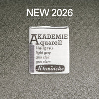 Culoare acuarelă Schmincke AKADEMIE godet 1/2 - Golden pink – 775 Gri deschis