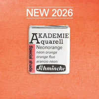 Culoare acuarelă Schmincke AKADEMIE godet 1/2 - Golden pink – 951 Portocaliu neon