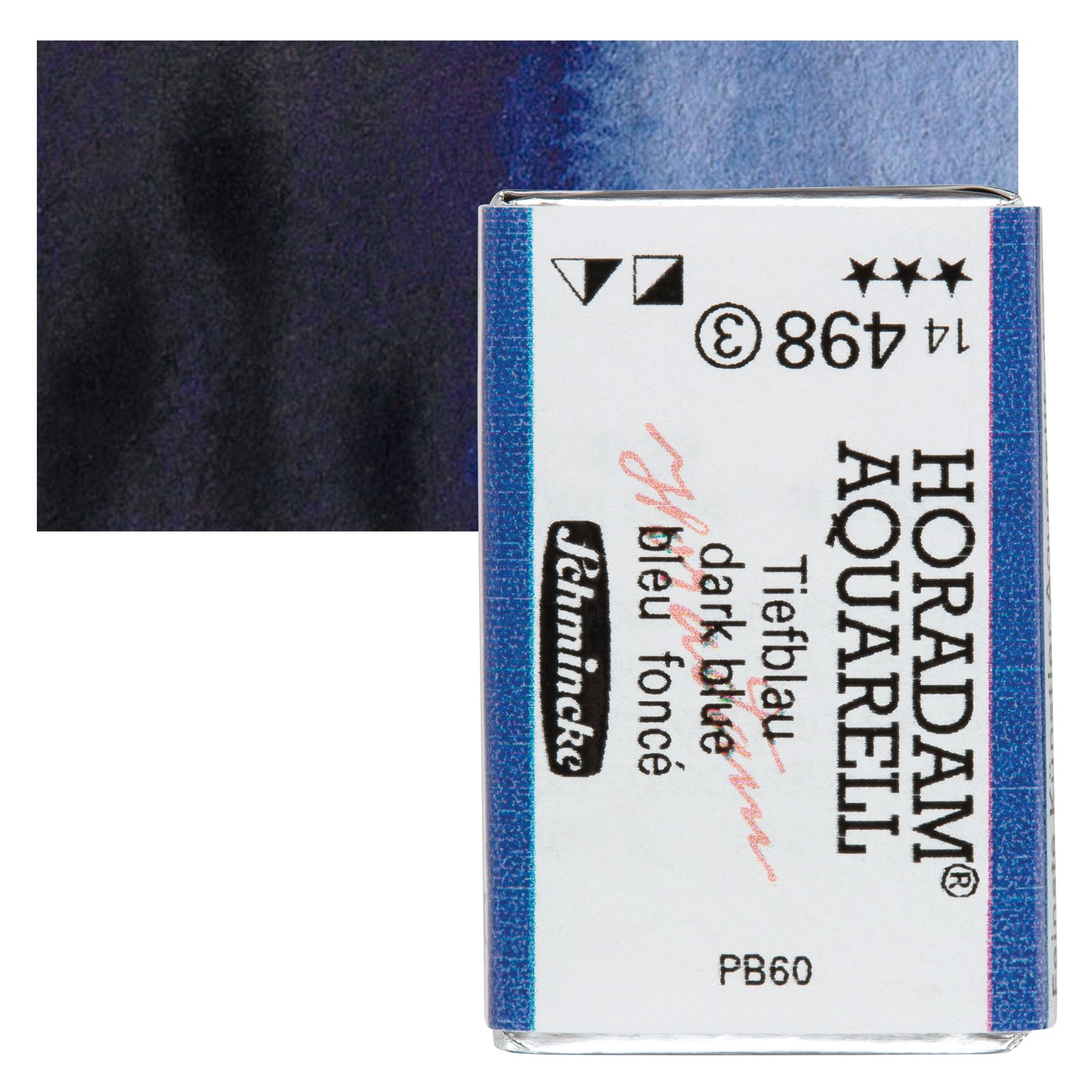 Culoare acuarelă Schmincke Horadam în godet întreg – Dark blue