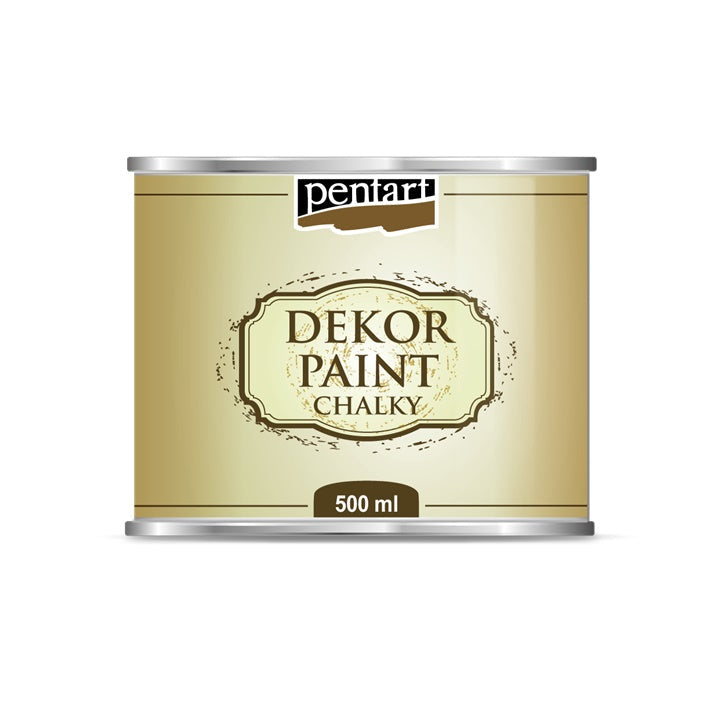 culoare creta decorativa chalky pentart 500 ml ro pnt227