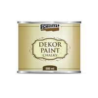 culoare creta decorativa chalky pentart 500 ml ro pnt227