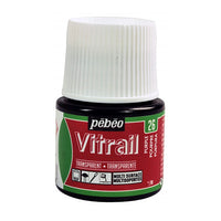 culoare pentru sticla pebeo vitrail 45 ml ro pbo050