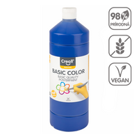 Culoare tempera Creall, 1 000 ml – albastru închis