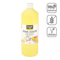 Culoare tempera Creall, 1 000 ml – galben deschis