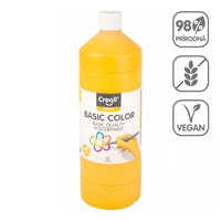Culoare tempera Creall, 1 000 ml – galben închis