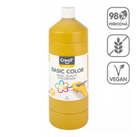 Culoare tempera Creall, 1 000 ml – ocru