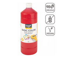 Culoare tempera Creall, 1 000 ml – roșu