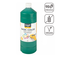 Culoare tempera Creall, 1 000 ml – verde închis