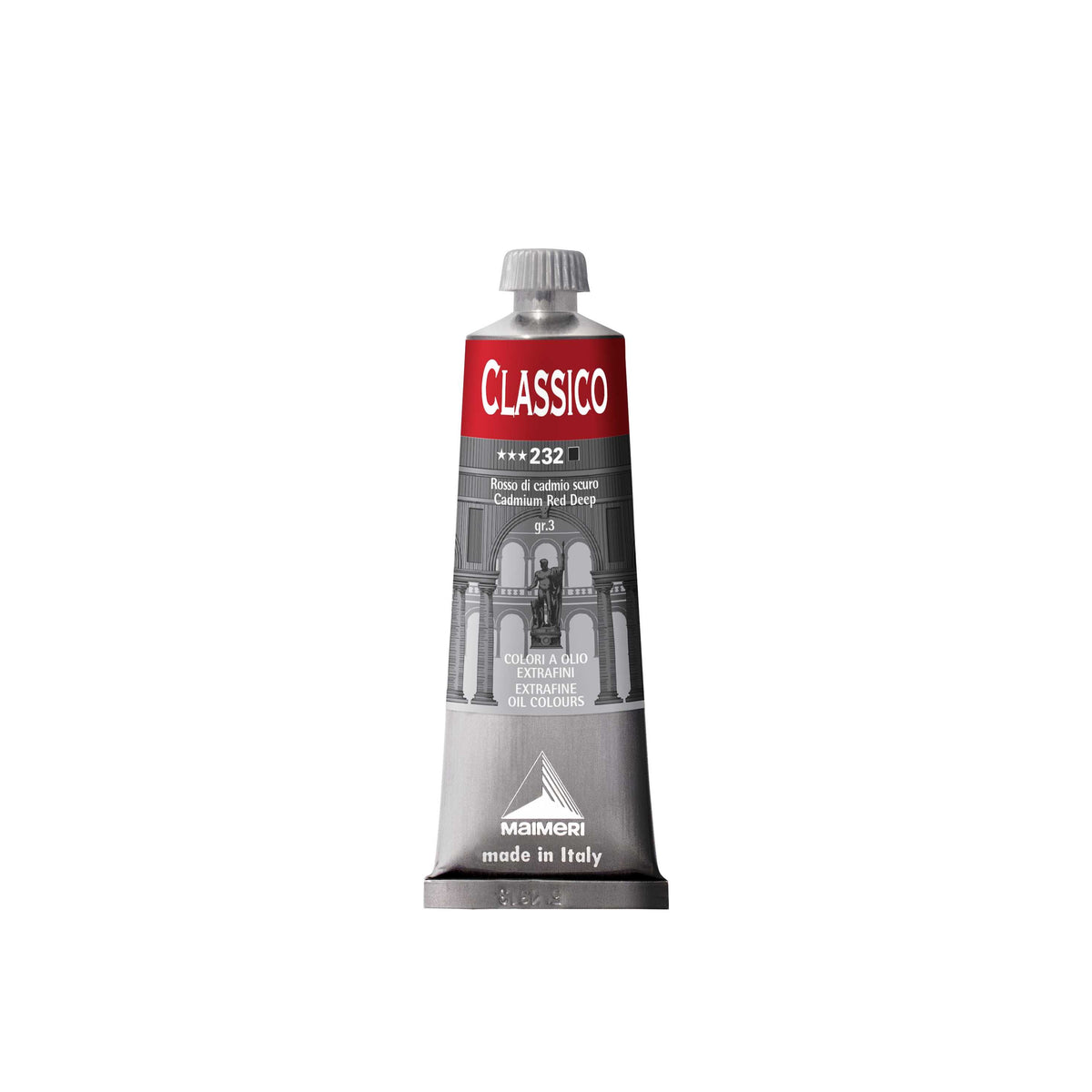 Culoare ulei MAIMERI Classico - 60 ml | alege nuanța – Roșu de cadmiu închis