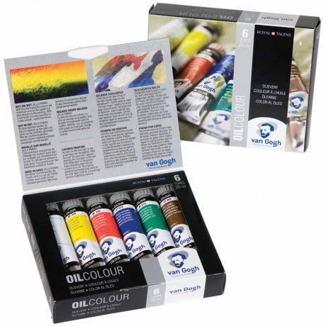 culoare ulei van gogh start set 6x20 ml ro rtl02821406
