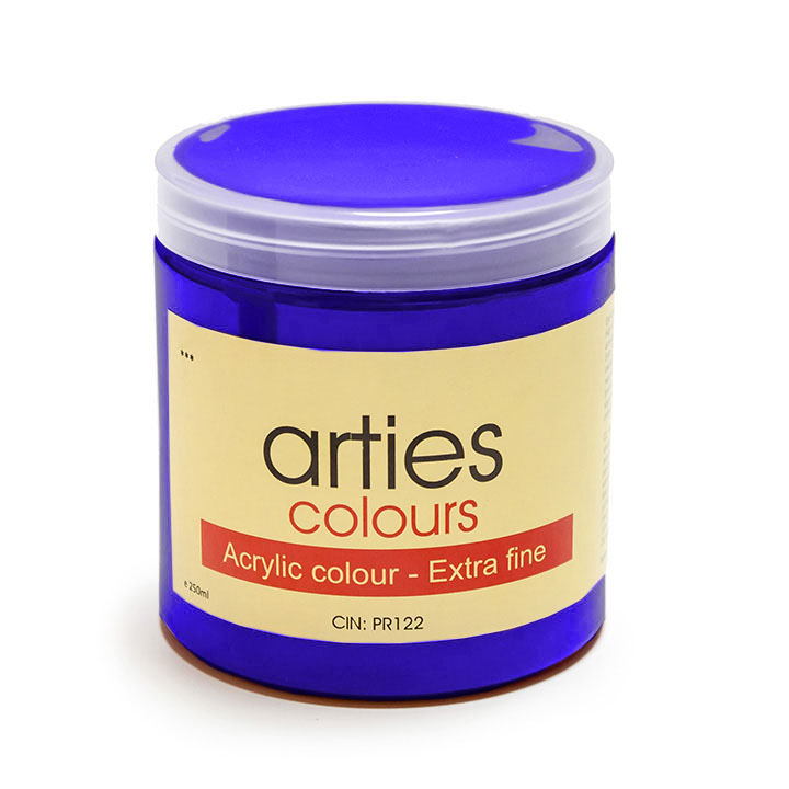 Culori acrilice Arties Colours 250 ml - 45 nuanțe - Ultramarine Blue