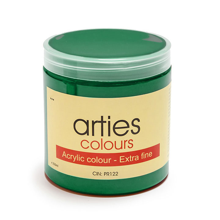 Culori acrilice Arties Colours 250 ml - 45 nuanțe - Sap Green