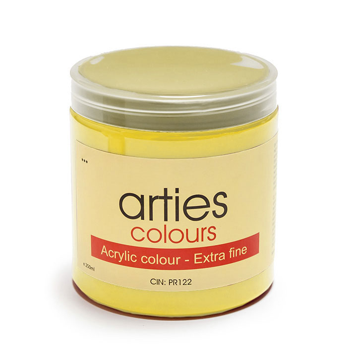 Culori acrilice Arties Colours 250 ml - 45 nuanțe - Gold