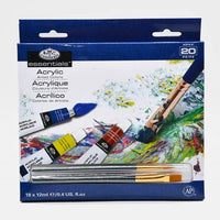 culori acrilice artist paint 18x12ml ro rlgacr18