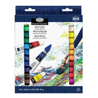 culori acrilice artist paint 24x12ml ro rlgacr24