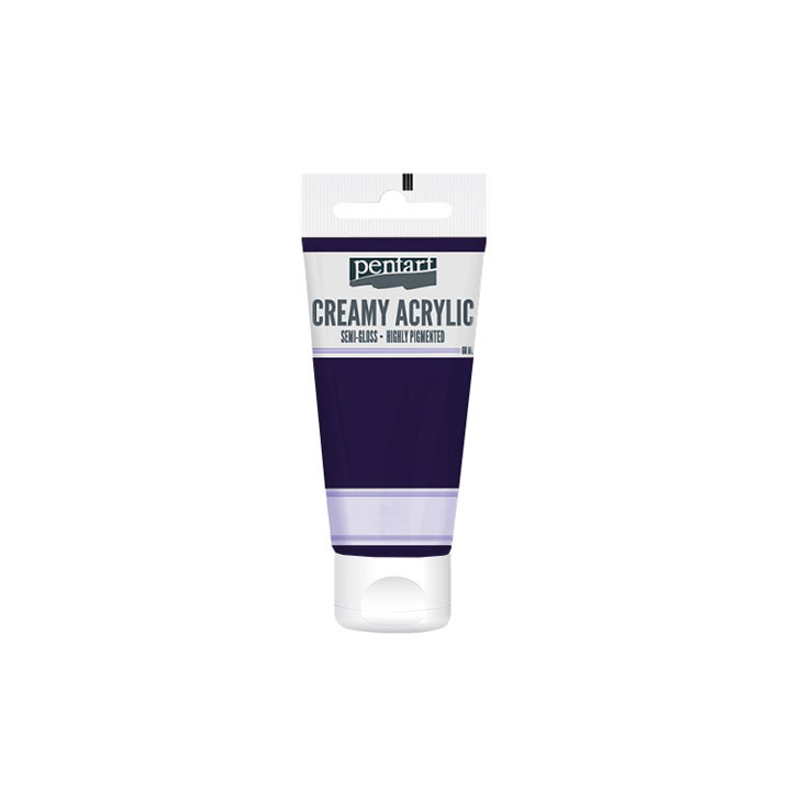 culori acrilice cremoase semi lucioase pentart 60 ml ro pntcasm