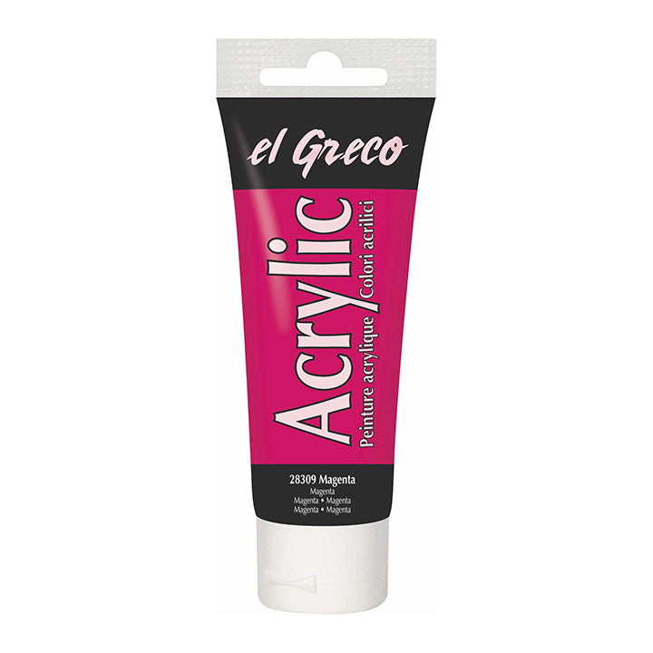Culori acrilice El Greco 75 ml - Magenta