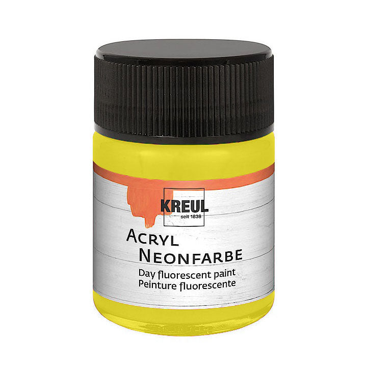 culori acrilice kreul fluorescent 50 ml ro krl775