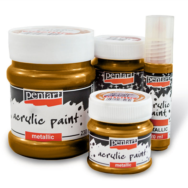 culori acrilice metalik 20 ml ro pntacr me20