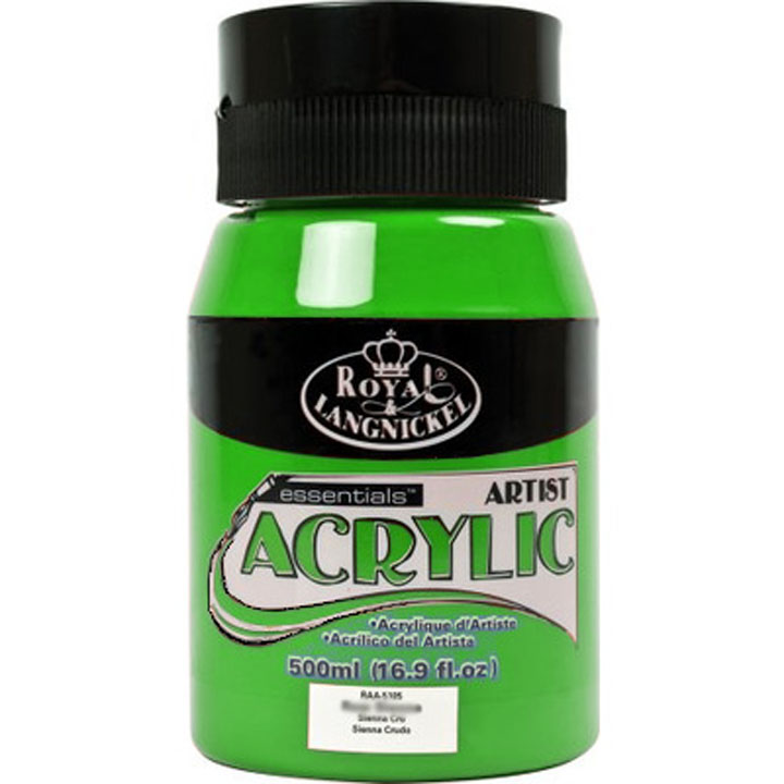 Culori acrilice  Royal Essentials 500 ml - Cadmium Green