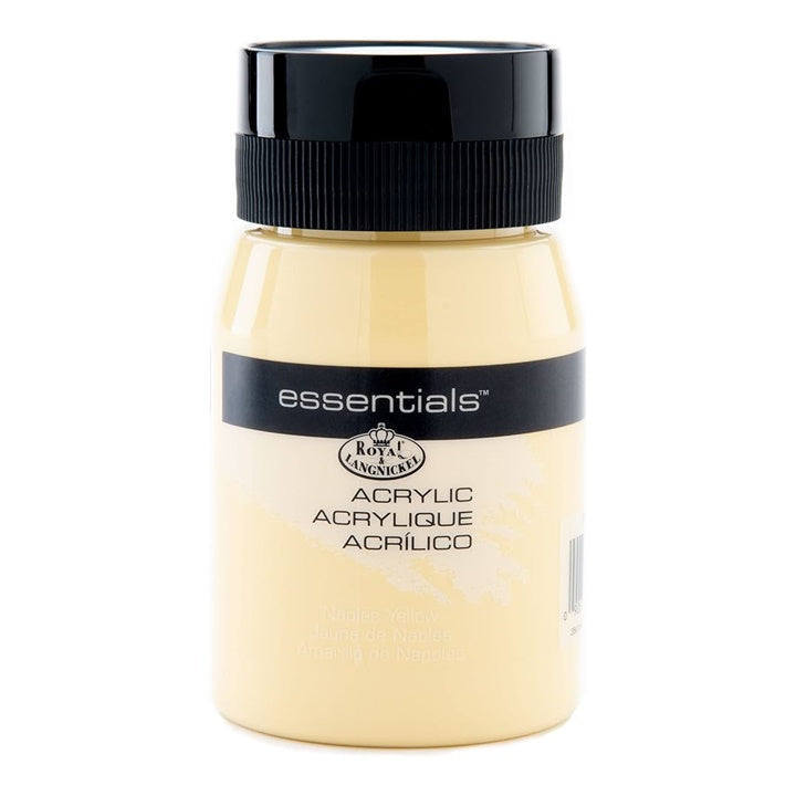 Culori acrilice  Royal Essentials 500 ml - 118 - Galben Napoli