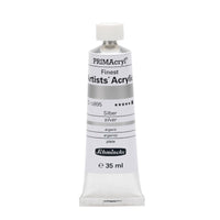 Culori acrilice Schmincke PRIMAcryl Professional 35 ml – 895 Argintiu