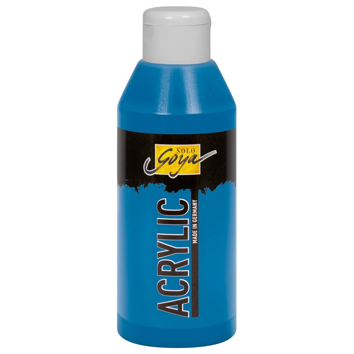 Culori acrilice Solo Goya Acrylic 250 ml - Cerulean Blue