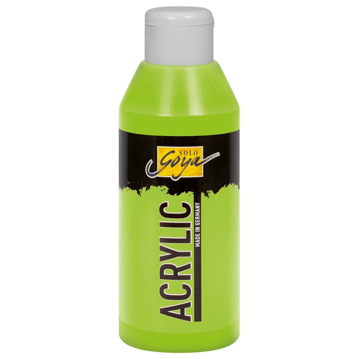 Culori acrilice Solo Goya Acrylic 250 ml - Yellowish Green