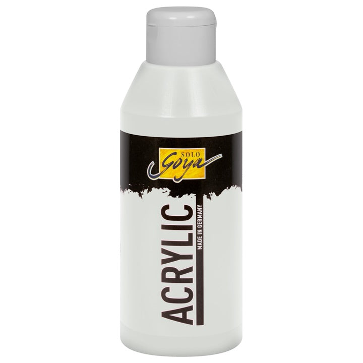 Culori acrilice Solo Goya Acrylic 250 ml - Silver