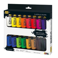 culori acrilice solo goya set 16 x 20 ml ro krl84172