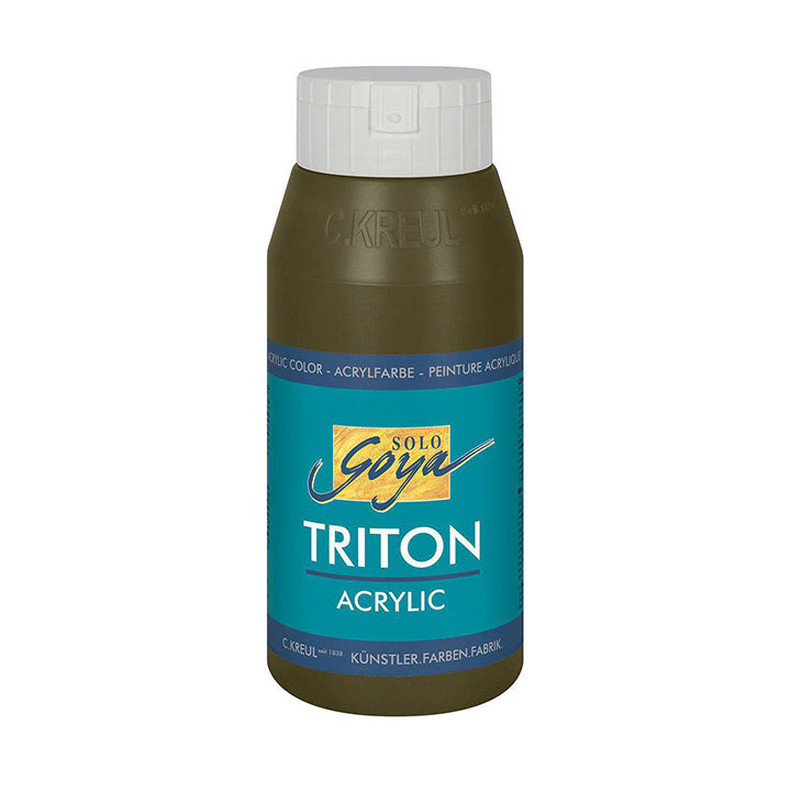 Culori acrilice Solo Goya Triton 750 ml - Green Umber
