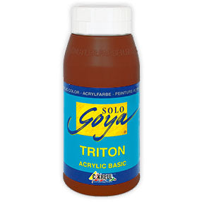 Culori acrilice Solo Goya Triton 750 ml - Dark Oxide Brown