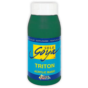 Culori acrilice Solo Goya Triton 750 ml - Dark Green