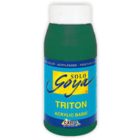 Culori acrilice Solo Goya Triton 750 ml - Dark Green