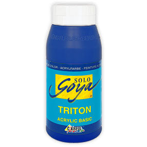 Culori acrilice Solo Goya Triton 750 ml - Ultramarine Blue