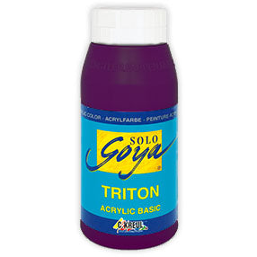 Culori acrilice Solo Goya Triton 750 ml - Aubergine