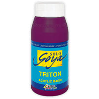 Culori acrilice Solo Goya Triton 750 ml - Bordeaux
