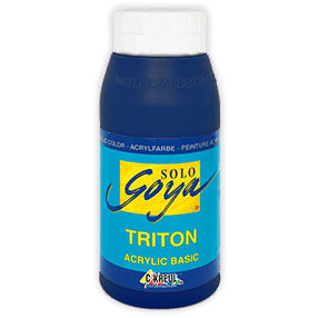 Culori acrilice Solo Goya Triton 750 ml - Dark Blue