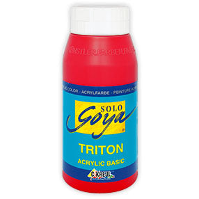 Culori acrilice Solo Goya Triton 750 ml - Cherry Red