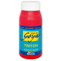 Culori acrilice Solo Goya Triton 750 ml - Cherry Red