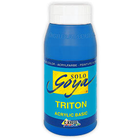Culori acrilice Solo Goya Triton 750 ml - Primary Blue