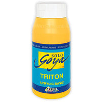 Culori acrilice Solo Goya Triton 750 ml - Cadmium Yellow
