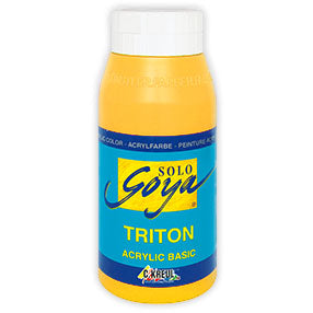 Culori acrilice Solo Goya Triton 750 ml - Cadmium Yellow